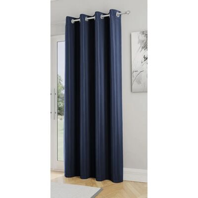 Rideau de porte occultant navy Nightfall de Enhanced Living - Rideau pour porte Rideau de porte occultant navy Nightfall de Enhanced Living - Rideau pour porte
