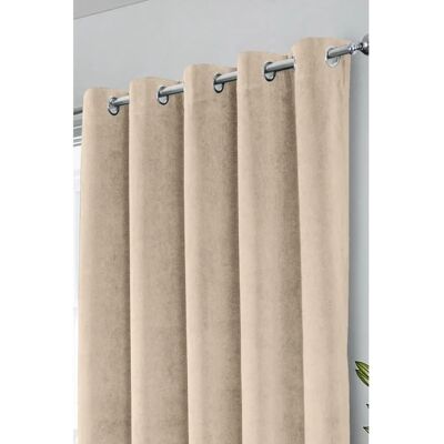 Enhanced Living - Hampton - Cream - Velvet - Curtains Enhanced Living - Hampton - Cream - Velvet - Curtains