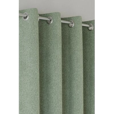 Austin - Thermal Ready Made Eyelet - Green - Vorhänge Austin - Thermal Ready Made Eyelet - Green - Vorhänge