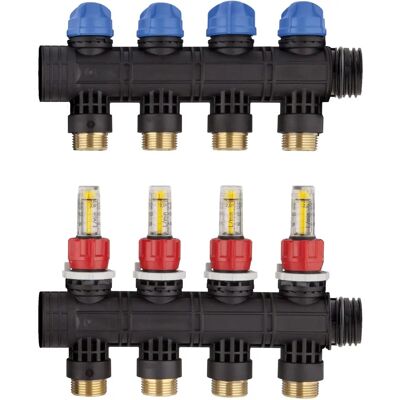John Guest - 1''x3/4'' polymer 4-way - Distribution manifold John Guest - 1''x3/4'' polymer 4-way - Distribution manifold