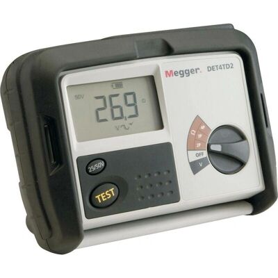 Megger DET4TD2 Erderwiderstandsmessgerät - IP54, LCD, 0,01Ω-20kΩ Megger DET4TD2 Erderwiderstandsmessgerät - IP54, LCD, 0,01Ω-20kΩ