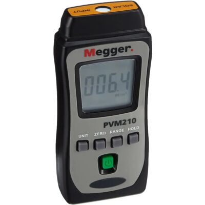 Megger PVM210 Zonne-irradiatiemeter - Compact, Draagbaar, 1999 W/m² Megger PVM210 Zonne-irradiatiemeter - Compact, Draagbaar, 1999 W/m²