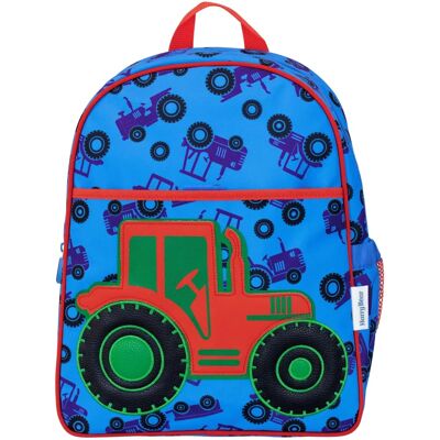 Harry Bear Mochila de Trator - Azul, Modelo, Grande - Mochila Harry Bear Mochila de Trator - Azul, Modelo, Grande - Mochila