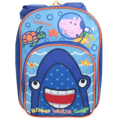 Peppa Pig George Underwater Shark Backpack - Backpack Peppa Pig George Underwater Shark Backpack - Backpack