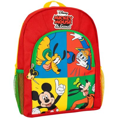 Mochila Disney Mickey Mouse - Vermelha - Mochila escolar Mochila Disney Mickey Mouse - Vermelha - Mochila escolar