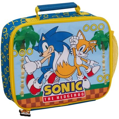 Sega - Sonic The Hedgehog - Blue - Insulated - Drinks Holder - Lunch Bag Sega - Sonic The Hedgehog - Blue - Insulated - Drinks Holder - Lunch Bag