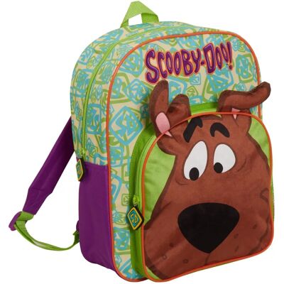 Scooby-Doo - Sac à dos enfant - 3D Peluche - Taille unique - Backpack - Publicité Scooby-Doo - Sac à dos enfant - 3D Peluche - Taille unique - Backpack - Publicité
