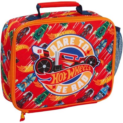 Mochila de Almoço Isolada Hot Wheels para Crianças Mochila de Almoço Isolada Hot Wheels para Crianças