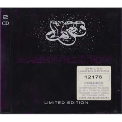 Yes Magnification Ltd.Edition - Édition limitée - 2 disques - 2002-06-10 - CD audio - Publicité Yes Magnification Ltd.Edition - Édition limitée - 2 disques - 2002-06-10 - CD audio - Publicité