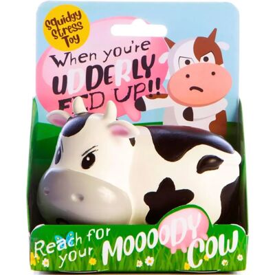 Boxer Gifts Moody Cow Squeezable Squidgy Stress Relief Toy - Stress Relief Toy Boxer Gifts Moody Cow Squeezable Squidgy Stress Relief Toy - Stress Relief Toy
