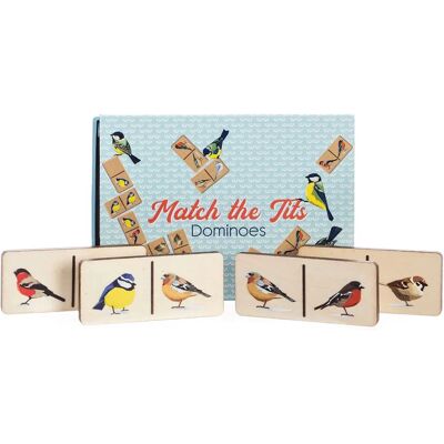 Boxer Gifts Match The Tits Eco Friendly Decals Wooden Dominoes - Board Game Boxer Gifts Match The Tits Eco Friendly Decals Wooden Dominoes - Board Game