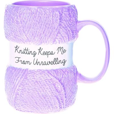 Boxer Gifts Knitting Keeps Me From Unravelling - Mug Boxer Gifts Knitting Keeps Me From Unravelling - Mug