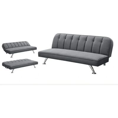 LPD Brighton Grey Fabric Sofa Bed - Sofa Bed LPD Brighton Grey Fabric Sofa Bed - Sofa Bed