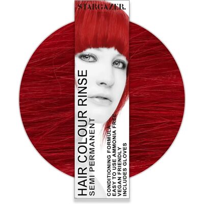 Teinture semi-permanente Stargazer Foxy Red - Coloration capillaire Teinture semi-permanente Stargazer Foxy Red - Coloration capillaire
