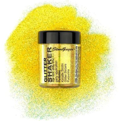 Stargazer Yellow UV Glitter Eyeshadow - Loose, Waterproof & Cruelty-Free Stargazer Yellow UV Glitter Eyeshadow - Loose, Waterproof & Cruelty-Free