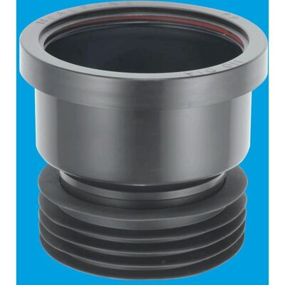 McAlpine DC1-BL Black Drain Connector - Low Level McAlpine DC1-BL Black Drain Connector - Low Level