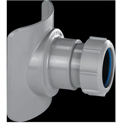 McAlpine - BOSSCONN110T-GR - Black - Pipe Connector McAlpine - BOSSCONN110T-GR - Black - Pipe Connector