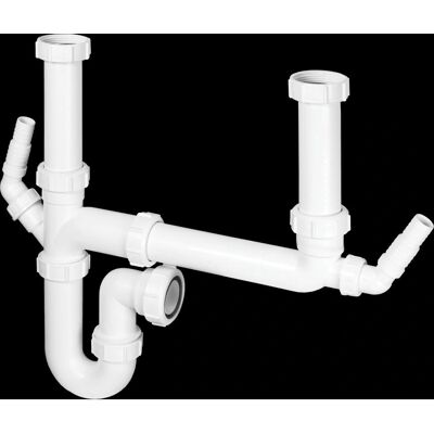 McAlpine SK2A - Double Bowl - 2 Nozzles - Kit McAlpine SK2A - Double Bowl - 2 Nozzles - Kit
