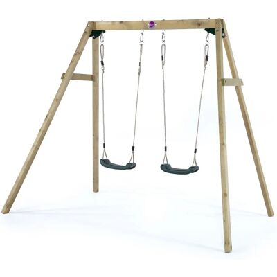 Plum Playground Equipment - Double Swing Set Plum Playground Equipment - Double Swing Set