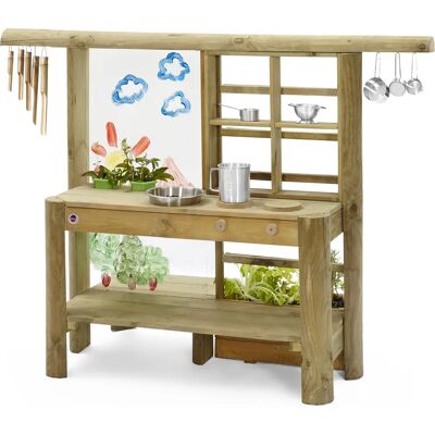 Plum Products 27621 Maison de Jeu - Cuisine d'Extérieur - Naturel - Publicité Plum Products 27621 Maison de Jeu - Cuisine d'Extérieur - Naturel - Publicité