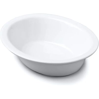 WM Bartleet & Sons - Oval Pie Dish 28cm - White - Porcelain - Pie Dish WM Bartleet & Sons - Oval Pie Dish 28cm - White - Porcelain - Pie Dish