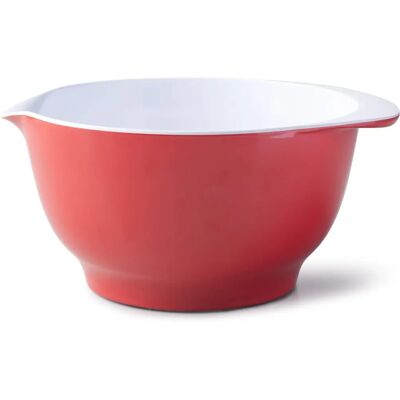 Zeal Melamine 23cm Large Non Slip Mixing Bowl 4ltr Red - Mix & Bake Zeal Melamine 23cm Large Non Slip Mixing Bowl 4ltr Red - Mix & Bake