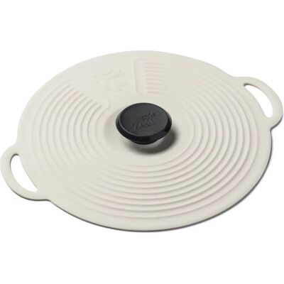 Zeal - Classic Self Sealing Silicone Lid 15cm - Cream - Lid Zeal - Classic Self Sealing Silicone Lid 15cm - Cream - Lid
