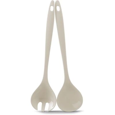 Zeal Mélamine Ustensiles à salade - Crème - 2 pcs - Taille unique - Ustensiles à salade - Publicité Zeal Mélamine Ustensiles à salade - Crème - 2 pcs - Taille unique - Ustensiles à salade - Publicité