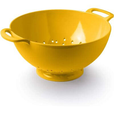 Zeal Melamine Colander Large 24cm Mustard - Colander Zeal Melamine Colander Large 24cm Mustard - Colander