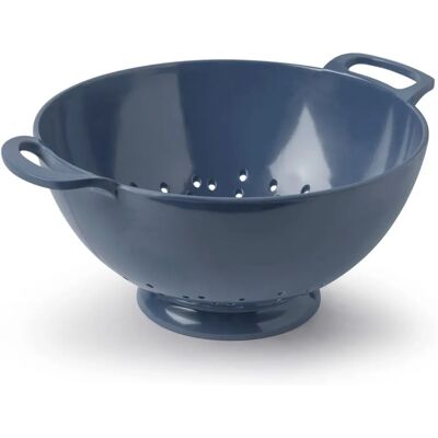 Zeal Melamine Colander Large 24cm Dark Blue - Kitchen Utensil Zeal Melamine Colander Large 24cm Dark Blue - Kitchen Utensil