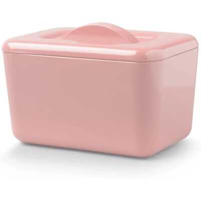 Zeal - Melamine Insulated Butter Dish - Rose - Butter Dish Zeal - Melamine Insulated Butter Dish - Rose - Butter Dish