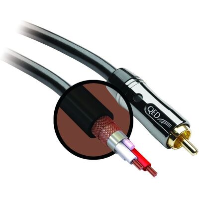 QED Performance Subwoofer Lead 10,0 m - Subwoofer Kabel QED Performance Subwoofer Lead 10,0 m - Subwoofer Kabel