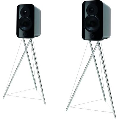 Q Acoustics Concept 300 - Enceintes bibliothèque - Noir, Rosewood, Cerise - Publicité Q Acoustics Concept 300 - Enceintes bibliothèque - Noir, Rosewood, Cerise - Publicité