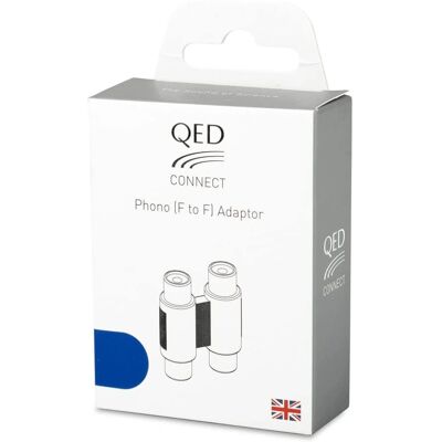 QED QED Connect Phono F-F Adapter - Audio-Adapter - Schwarz QED QED Connect Phono F-F Adapter - Audio-Adapter - Schwarz