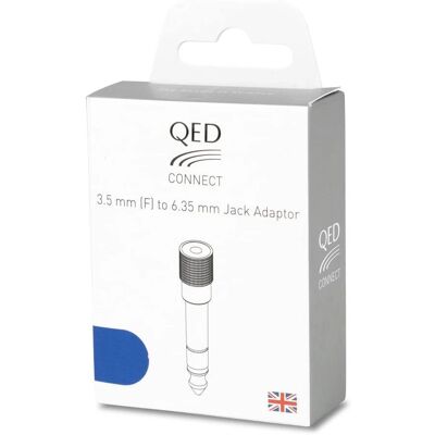 QED Connect Adapter - 3.5mm to 6.35/6.5mm Jack QED Connect Adapter - 3.5mm to 6.35/6.5mm Jack