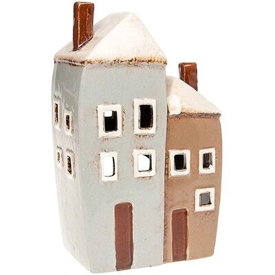 Joe Davies 2 Domki w Ceramice - Podstawka na tealight Joe Davies 2 Domki w Ceramice - Podstawka na tealight