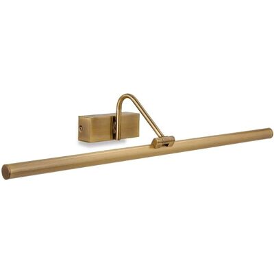 Firstlight Antique Brass LED Wall Light - 60cm, Dimmable Firstlight Antique Brass LED Wall Light - 60cm, Dimmable