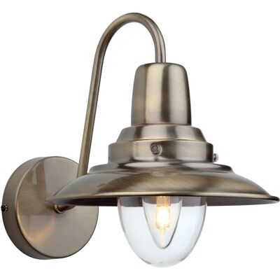Firstlight Fisherman 1 Light Indoor Wall Light Antique Brass - Wall Light Firstlight Fisherman 1 Light Indoor Wall Light Antique Brass - Wall Light