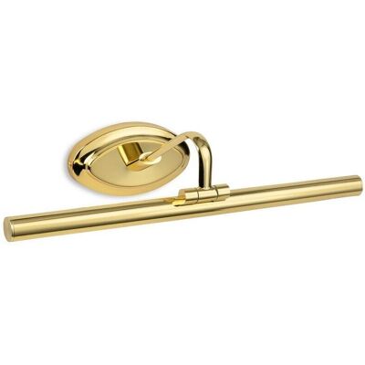 Firstlight LED Modern Picture Light - 440mm Polished Brass Firstlight LED Modern Picture Light - 440mm Polished Brass