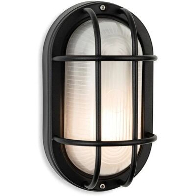 Firstlight Lugo Bulkhead - Frosted Glass - IP44 Firstlight Lugo Bulkhead - Frosted Glass - IP44