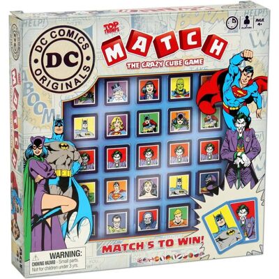 Winning Moves Top Trumps Match Gra Planszowa - Wydanie DC Comics Winning Moves Top Trumps Match Gra Planszowa - Wydanie DC Comics