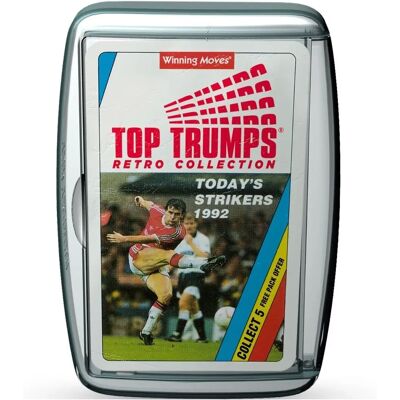 Top Trumps - Today's Strikers Retro Football - Card Game Top Trumps - Today's Strikers Retro Football - Card Game