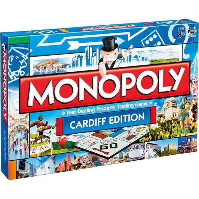 Winning Moves Cardiff Monopoly Board Game - Cardiff Edition Winning Moves Cardiff Monopoly Board Game - Cardiff Edition
