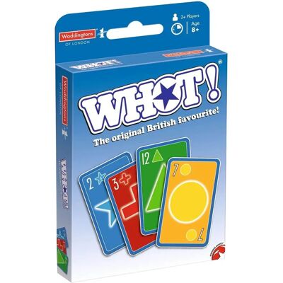 Winning Moves WHOT! Travel Tuckbox Card Game - Original Edition Winning Moves WHOT! Travel Tuckbox Card Game - Original Edition