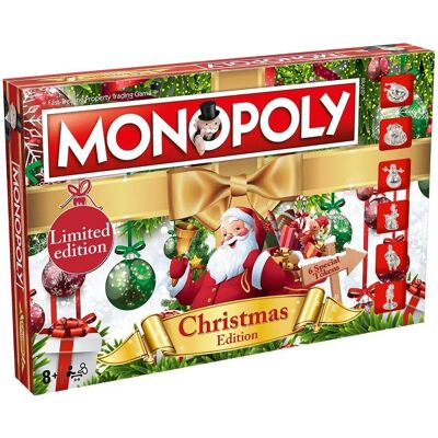 Winning Moves Santa Christmas Monopoly Board Game Winning Moves Santa Christmas Monopoly Board Game