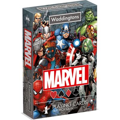 Waddingtons Marvel Universe Numéro 1 Jeu de Cartes - Jeu de Cartes - Publicité Waddingtons Marvel Universe Numéro 1 Jeu de Cartes - Jeu de Cartes - Publicité
