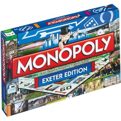 Winning Moves Monopoly Regional Exeter Board Game - Exeter Edition Winning Moves Monopoly Regional Exeter Board Game - Exeter Edition