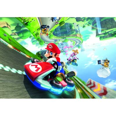 Winning Moves Mario Kart 1000-piece Puzzle - Challenging Fun Winning Moves Mario Kart 1000-piece Puzzle - Challenging Fun