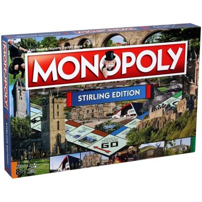 Monopoly Stirling Edition - Family Board Game Monopoly Stirling Edition - Family Board Game