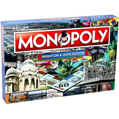 Winning Moves Monopoly Regional Brighton Board Game - Board Game Winning Moves Monopoly Regional Brighton Board Game - Board Game